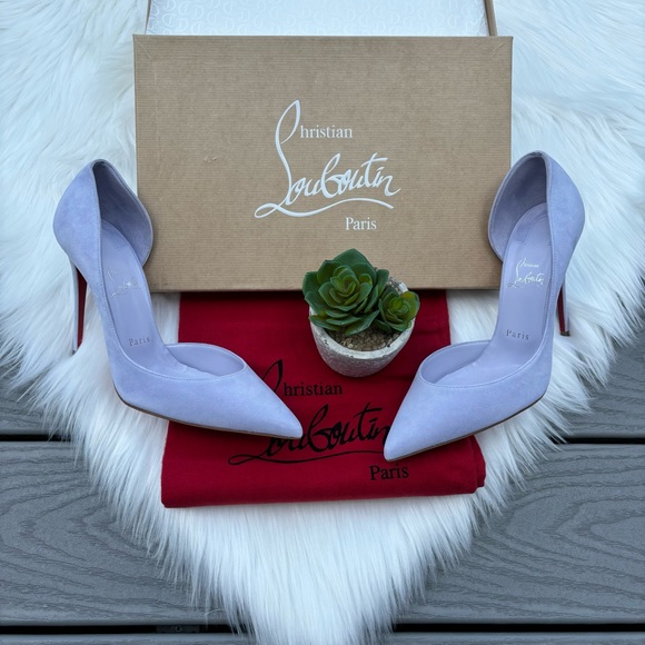 Christian Louboutin Iriza Suede Pumps
